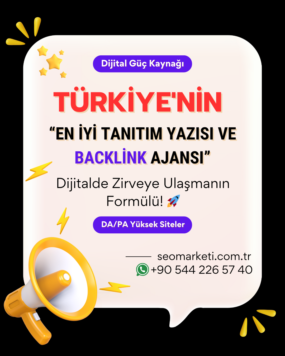 tanıtım yazısı ve backlink ajansı